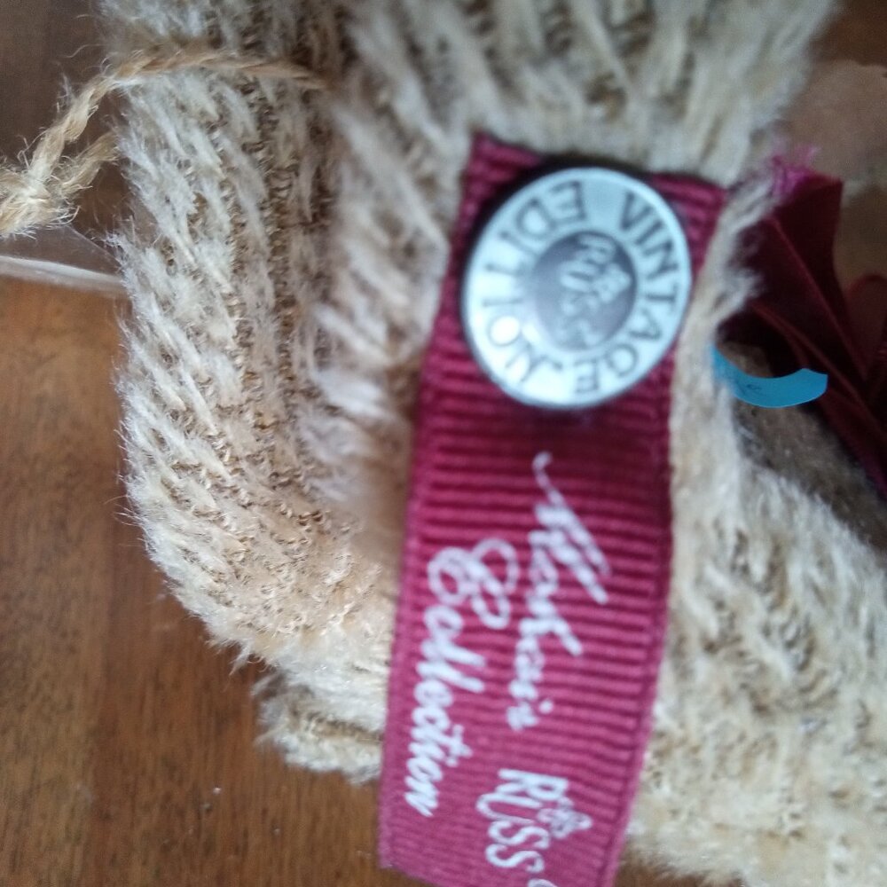 Russ Mohair Bear - Picture 9 of 9